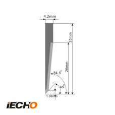 IECHO - E25 - Tungsten steel Blade 1mm